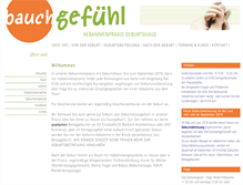Tablet Screenshot of bauchgefuehl-halle.de